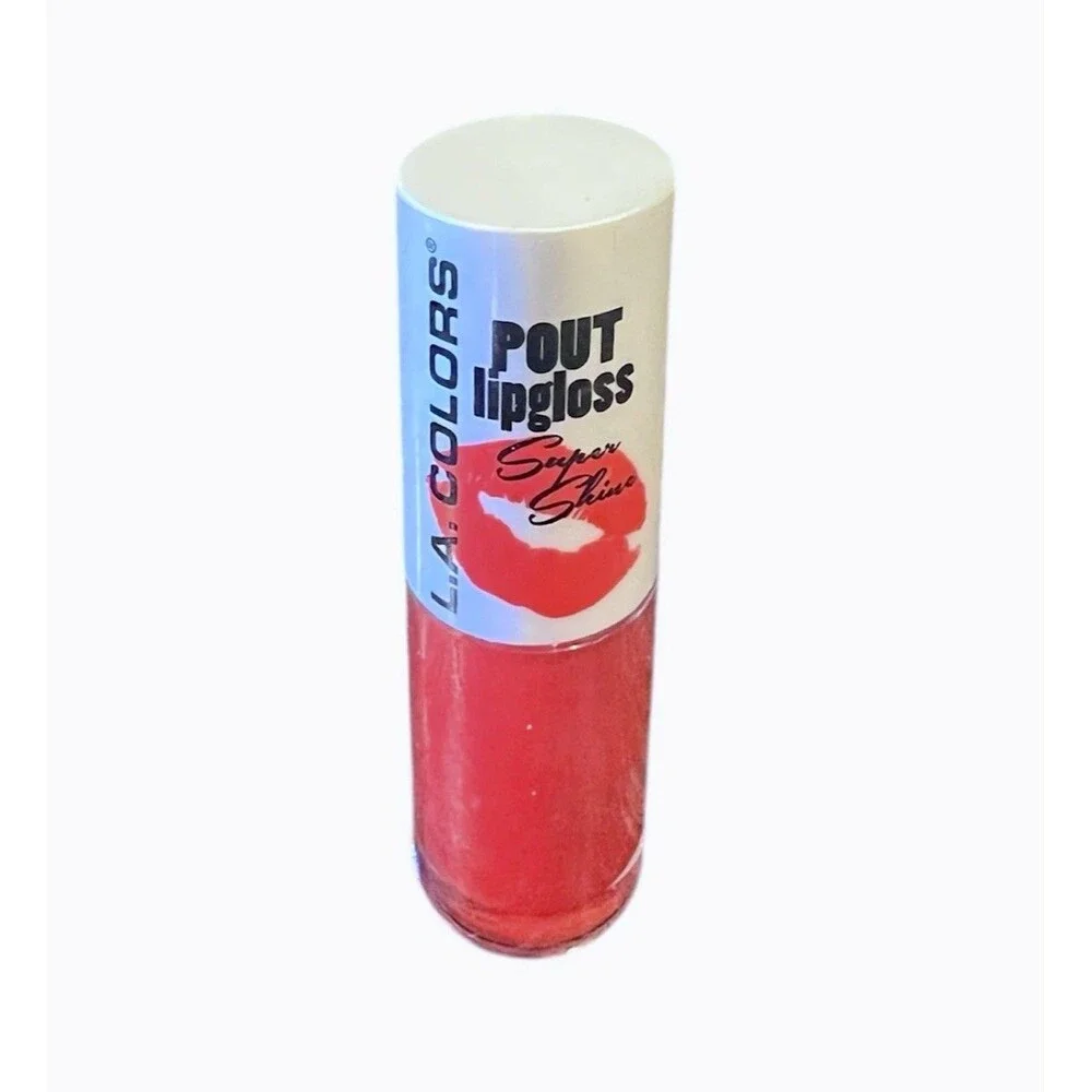 L.A. Colors Pout Super Shine Lip Gloss Hot Lips Shade CLG646